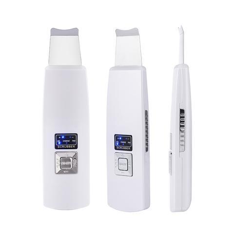 Ultrasonic Facial Cleanser – Blackhead & Acne Removal, Vibration Massager, Ultrasound Peeling Machine