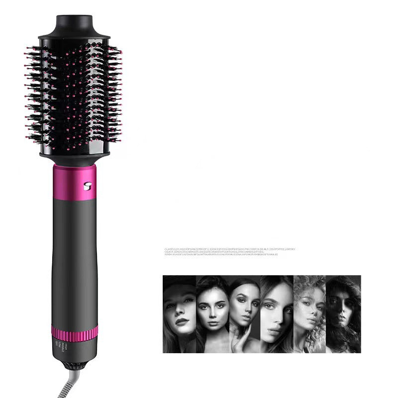 5-in-1 Hair Dryer Brush – Styler, Straightener & Curler | Professional Blowout Tool
