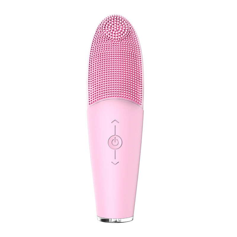 Ultrasonic Face Cleansing Brush – Waterproof Silicone Skin Care Tool