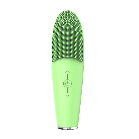 Ultrasonic Face Cleansing Brush – Waterproof Silicone Skin Care Tool