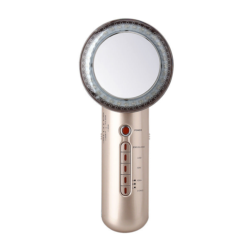 6-in-1 Beauty Device – EMS, Ultrasonic & LED Light Therapy for Skin Care