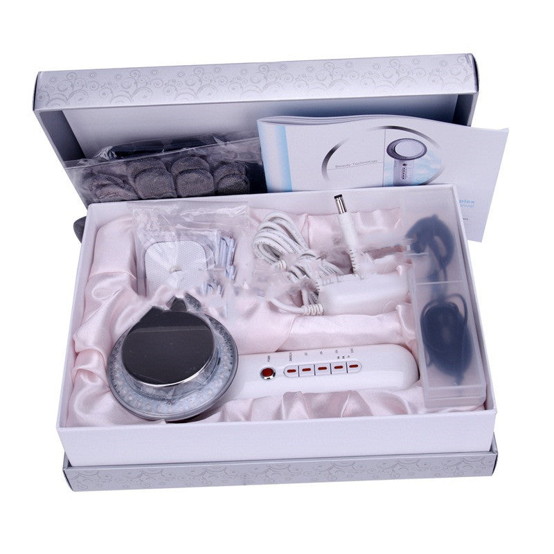 6-in-1 Beauty Device – EMS, Ultrasonic & LED Light Therapy for Skin Care