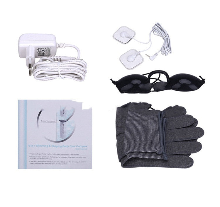 6-in-1 Beauty Device – EMS, Ultrasonic & LED Light Therapy for Skin Care