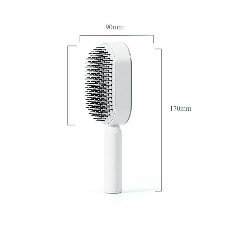 3D Hair Growth Comb – Self-Cleaning Scalp Massage Brush for Women | Stimulates Blood Circulation & Reduces Hair Loss