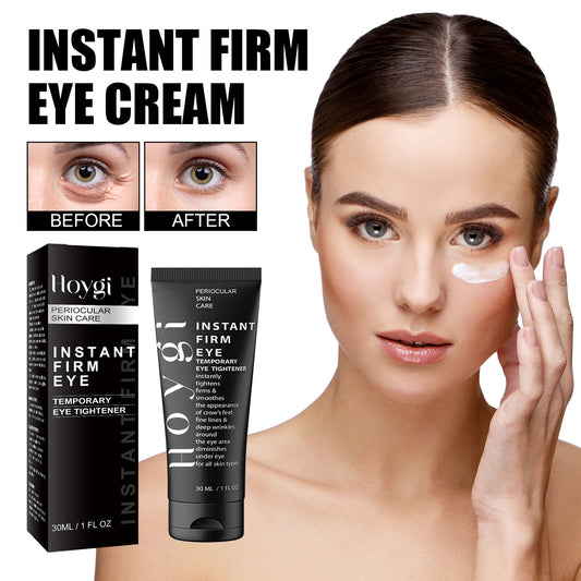 Instant Firming Eye Cream – Tightening Treatment with Hyaluronic Acid, Collagen & Vitamin E