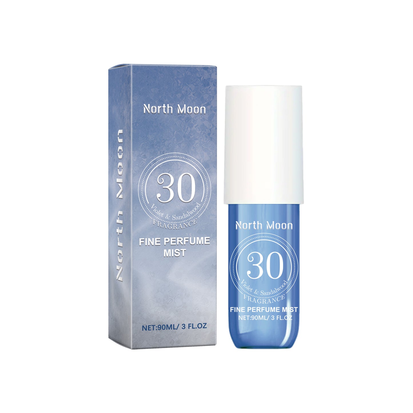 North Moon Fragrance Spray – Long-Lasting Body & Hair Mist for Women, Fresh Dating Perfume