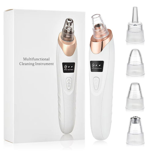 Electric Blackhead Remover – Pimple & Blemish Cleaner, Facial Skin Care Tool Kit