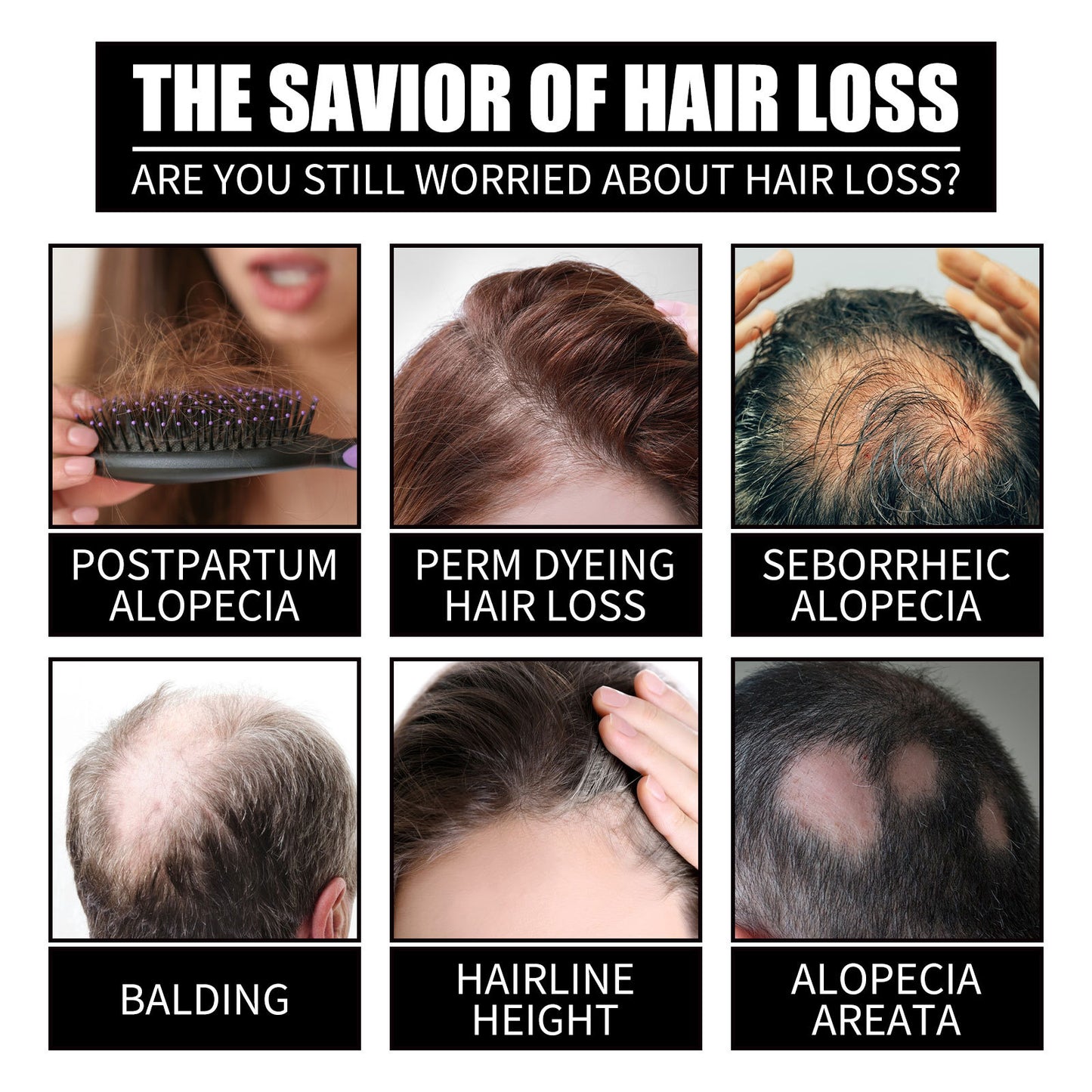 Liquid Biotin & Collagen Hair Growth Drops – Supports Healthy Hair, Skin & Nails for Men & Women